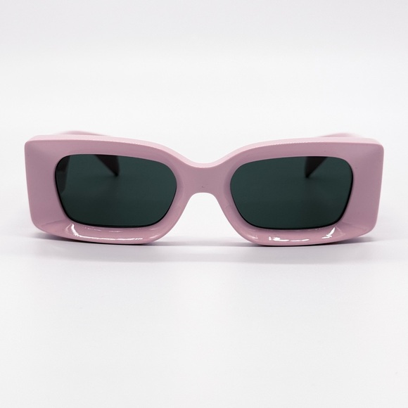 NEW VERSACE VE4474U 5485/87 SQUARE PINK GRAY WOMEN SUNGLASSES VERSACE MOD 4474-U - Picture 3 of 10